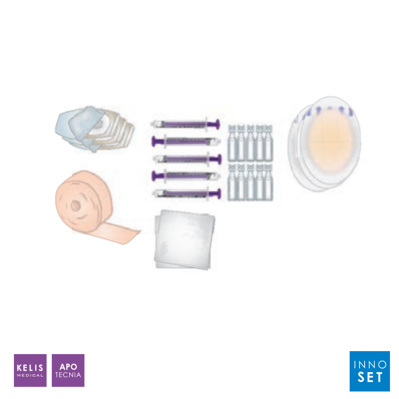 Nécessaire de soins pour gastrostomie et jejuno - Premium | INNOSET