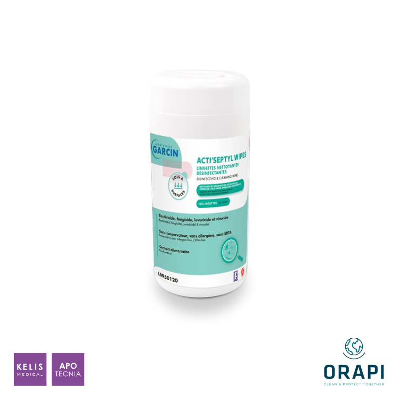Lingettes Désinfectantes Acti’septyl FS | ORAPI