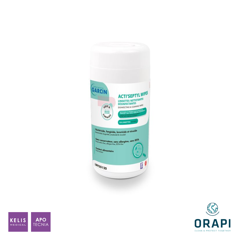 Lingettes Désinfectantes Acti’septyl FS| ORAPI