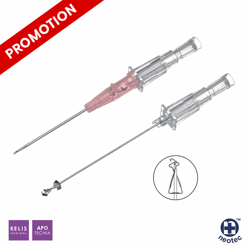 Catheter True Safe 1 - sécurisé (sans ailettes) | NEOTEC