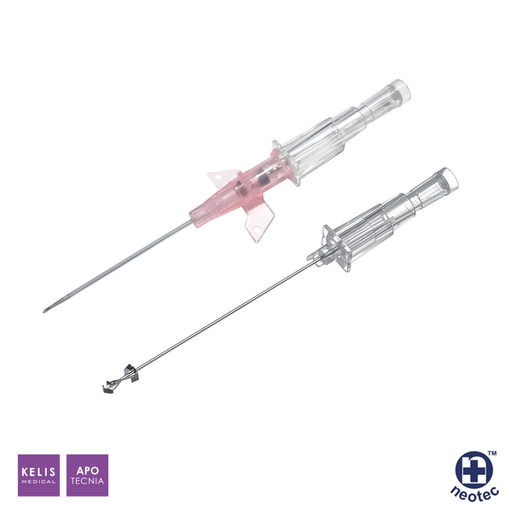 Cathéter True Safe W - sécurisé (avec  ailettes) | NEOTEC