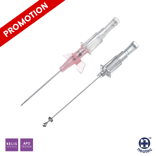 Catheter True Safe W - sécurisé (avec  ailettes) | NEOTEC