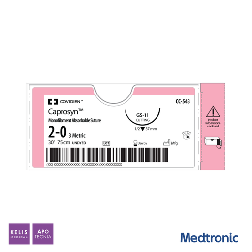 Fils de sutures résorbables Caprosyn | MEDTRONIC