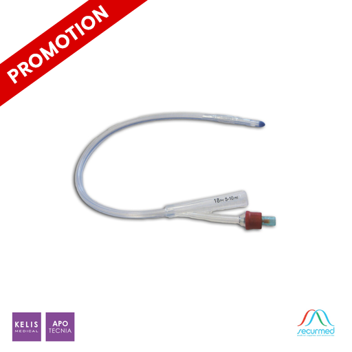 Sonde de Foley - 2 voies - 100% Silicone | SECURMED