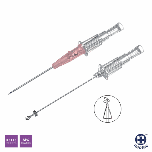 Catheter True Safe 1 - sécurisé (sans ailettes) | NEOTEC