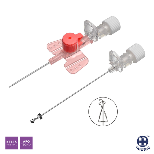 Catheter True Safe 2 - sécurisé (avec  ailettes) | NEOTEC